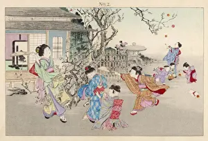 Battledore Prints: Japanese Battledore