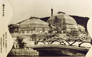 Green House Prints: Japanese Botanical Gardens - the Greenhouses