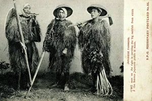Foreign Collection: Three Japanese farmers