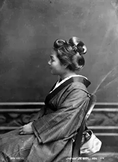 Japanese girl, Io Tahasan, Miss Bamboo. Japan