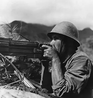 Japanese Machine Gunner
