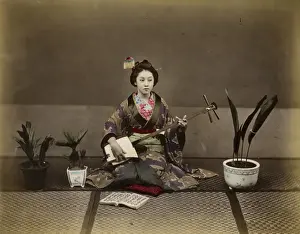 Japanese music lady