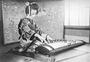 Images Dated 10th September 2012: Japanese Musician