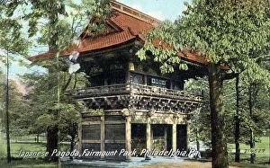 Japanese Pagoda, Fairmount Park, Phildelphia, Pennsylvania