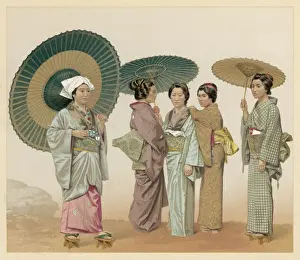 Varying Prints: Japanese Parasols