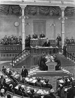 Representatives Gallery: Japanese Parliament debate