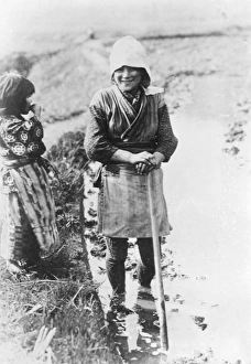 Images Dated 10th September 2012: Japanese Peasant Girl