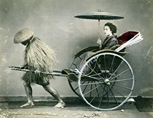 Japanese rickshaw