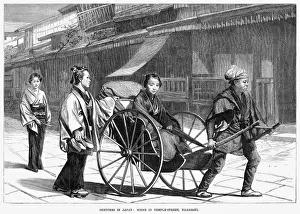 Rick Shaw Prints: Japanese Rickshaw
