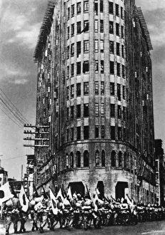 Japanese troops in Canton