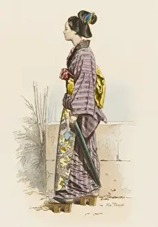 Yedo Prints: Japanese Woman