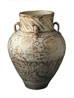 Jar with four handles (17th c. ). Baroque art