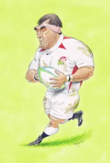 Jason Prints: Jason Leonard (England 2003) - England rugby player