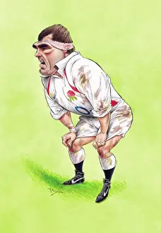 Jason Prints: Jason Leonard - England rugby player