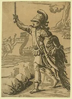 Chiaroscuro Prints: Jason returning with the golden fleece