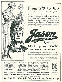Jason Stockings and Socks Advertisement