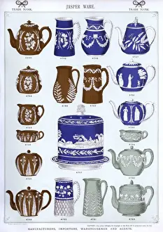 Pots Prints: Jasper Ware, Plate 36