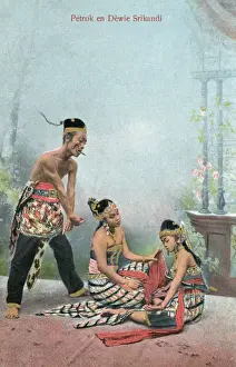 Javanese Prints: Java - Indonesia - Traditional Dance Moves