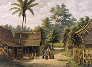Huts Gallery: Java / Kampong 1883