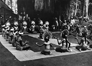 Javanese Prints: Javanese Dancers