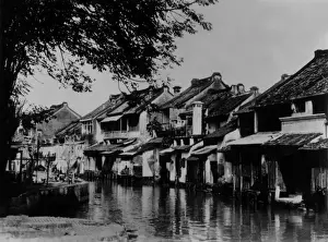 Batavia Prints: Javanese Slum Houses