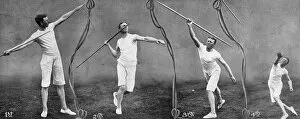Shepherd Collection: Javelin - Olympic Games, London 1908