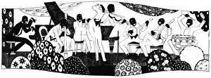 Banjo Prints: Jazz band, 1919