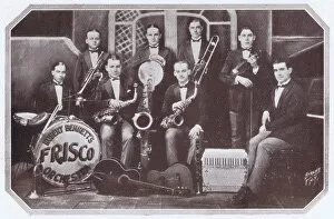 Images Dated 5th May 2016: Jazz Band the Frisco Syncopators who play at the Empress Roo