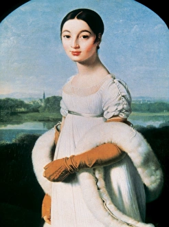 Mademoiselle Collection: Jean Auguste Dominique Ingres (1780-1867). Portrait of Madam