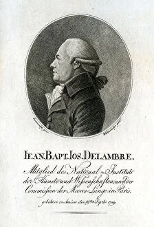Astronomer Collection: Jean Bapt Ios Delambre - Astronomer