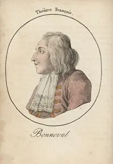 Theatre Francais Prints: Jean-Baptiste Jacques Gimat de Bonneval, French actor