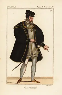 Jean d Estrees, grand master of the French