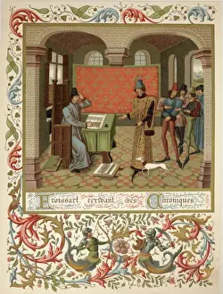 1410 Prints: Jean Froissart / Writing