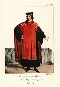 Italian Edition Prints: Jean II Juvenal des Ursins, French cleric and historian, 1470