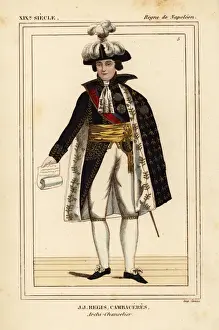 Directory Prints: Jean-Jacques-Regis de Cambaceres, Duke of Parma 1753-1824