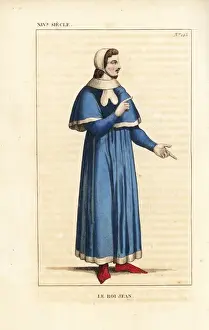 Skullcap Prints: Jean le Bon, John II, King of France, 1319-1364