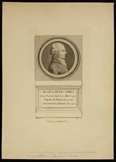 Tissandier Prints: Jean Louis Carra, ne e Pont de Veyle le 11 mars 1742, depute
