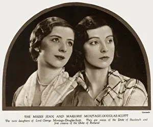 Twins Prints: Jean and Marjorie Montagu-Douglas-Scott by Mme Yevonde