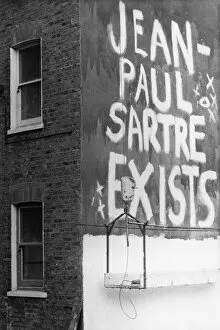 Philosopher Gallery: Jean-Paul Sartre, French writer and philosopher