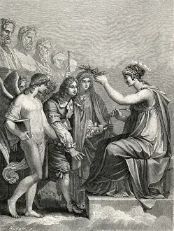 Crowning Prints: Jean Racine / Huyot / Didot