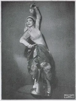 Frivolities Prints: Jean Rai in the New Princes Frivolities cabaret show, London