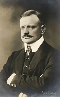 Stern Prints: Jean Sibelius - Finnish composer of classical music