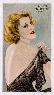 Lacy Prints: Jeanette Macdonald, American actress and singer