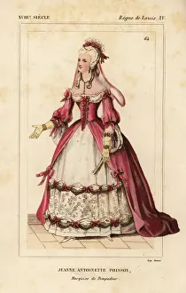 Bibliophile Prints: Jeanne Antoinette Poisson, Madame de Pompadour 1721-1764