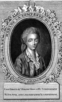 Comtesse Prints: Jeanne Becu. Comtesse du Barry in menswear