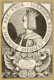 Philippe Prints: Jeanne De Bourgogne