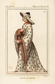 Comtesse Prints: Jeanne II de Chalons, comtesse de Tonnerre