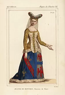 Montagu Collection: Jeanne de Montagu, wife of Jacques de Bourbon