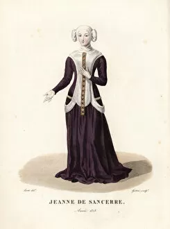 Jeanne Collection: Jeanne de Sancerre, sister of Louis de Sancerre
