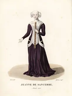 Galerie Prints: Jeanne de Sancerre, sister of Louis de Sancerre
